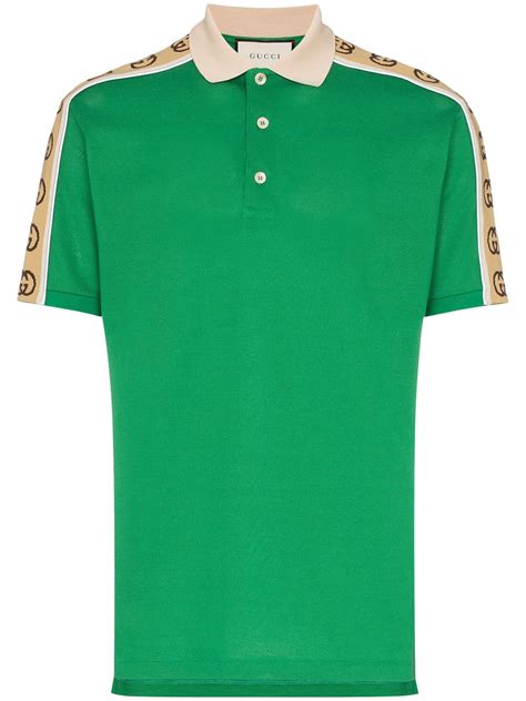 gucci polo shirts for big men|farfetch Gucci polo shirts.